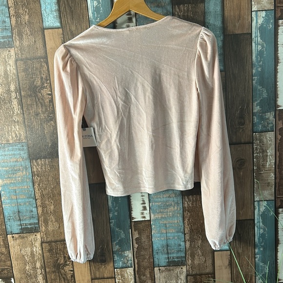 Arizona XS pink velour slimming top - Picture 10 of 10